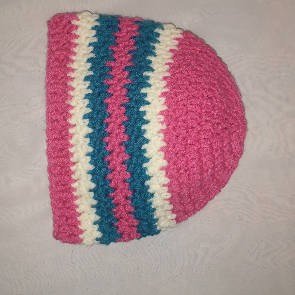 Hand crocheted hat